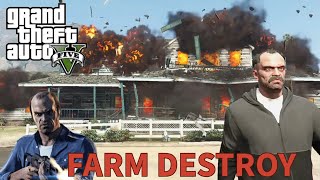 TREVOR DESTROY ONEAL BROTHERS FRAM GTA5 viralvideo gta gtav gamer gameplay viralvideo like [upl. by Sihtnyc]