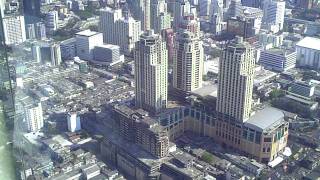 View to Bangkok from Baiyoke Tower 2 in quotHDquot February 2009 PART2 [upl. by Sivatnod737]