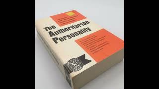 quotThe Authoritarian Personalityquot By Theodor W Adorno [upl. by Itsim]