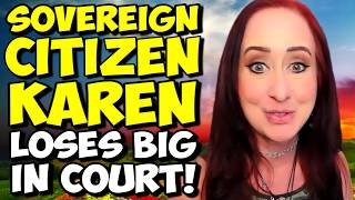 Sovereign Citizen KAREN Defrauds The Bank And Loses Her HOUSE And CAR PRO SE FAIL [upl. by Loram]