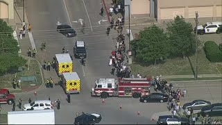 Outlet mall shooting in Allen Texas leaves 8 dead 7 hurt [upl. by Ymaj]