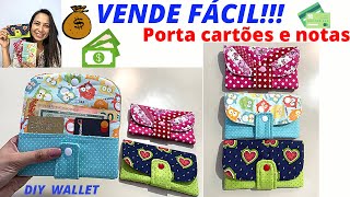 🌟CARTEIRA FÁCIL DE FAZER 🌟 UTILIZE SEUS RETALHOS  DIY WALLET [upl. by Terese251]