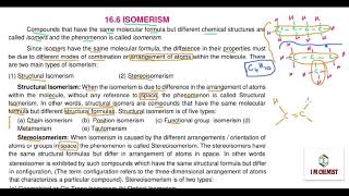 Isomerism introduction and its types class 12 chemistry Federal board chemistry video Lectures [upl. by Asssilem598]