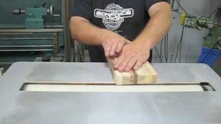 Sanding End Grain  Drum Sander [upl. by Torrell]