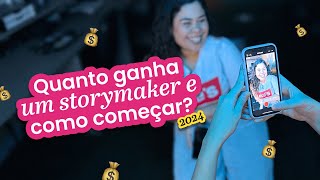 Quanto ganha um storymaker  Postgrain [upl. by Ecerahs641]