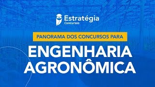 Panorama dos concursos para Engenharia Agronômica  Prof Diego Tassinari [upl. by Chally]