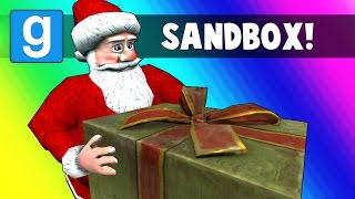 Gmod Sandbox  Delivering Presents with Santa Garrys Mod Funny Moments [upl. by Liz416]