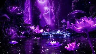 Magical Night 💜 Calm Deep Sleep Music 🎵 Fall Into a Peaceful Sleep [upl. by Enilesor]