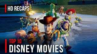 Top 10 Best Disney Movies 20002024  MustWatch Disney Classics  Toystory [upl. by Zack]