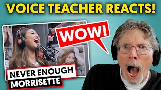 Voice Teacher Reacts to Morissette Amon  Never Enough from The Greatest Showman [upl. by Nealah]