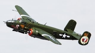 Super B25 Mitchell taking Flight HD [upl. by Jahdai392]