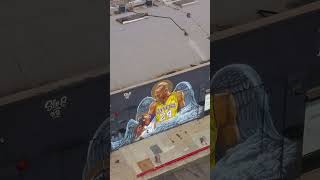 Kobe mural in LA losangeles losangelescalifornia kobebryant kobe kobemural [upl. by Nylessoj694]