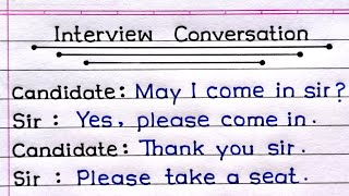 Job Interview Conversation In English  Job Interview Questions And Answers  Study Koro [upl. by Kwarteng769]