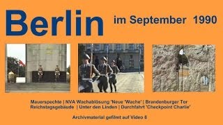 Berlin im September 1990 [upl. by Adnuhsat]