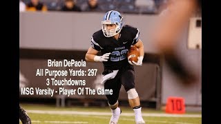 Mahwah vs Westwood  Brian DePaola  2016 MetLife State Championship Highlights [upl. by Kosse]