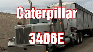 Cat 3406E Straight Piped Loaded Leaving the Grain Elevator  Peterbilt 379 [upl. by Mines968]