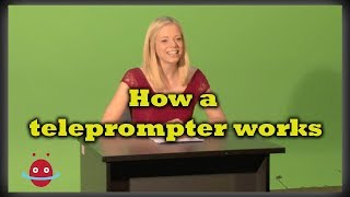 How a teleprompter works [upl. by Siskind]