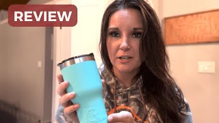 REVIEW RTIC 20 oz Insulated Tumbler [upl. by Neffirg]