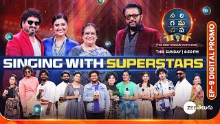 SAREGAMAPAThe Next Singing Youth Icon Singing with Super Stars Full Promo Sun 830PM  Zee Telugu [upl. by Higley]