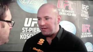 Mauro Ranallo interviews Dana White [upl. by Nigel]