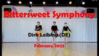 Bittersweet Symphony Linedance  Beginner [upl. by Nywra633]