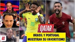 MUNDIAL CATAR 2022 Brasil y Portugal CLASIFICAN a octavos de final ¿Lucen favoritos  Exclusivos [upl. by Ricarda]