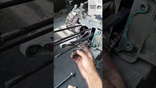 Cara meratakan lingkaran lubang stang seher bengkelmotor tutorial otomotif [upl. by Alli618]