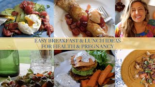 HEALTHY BREAKFAST amp LUNCH IDEAS What We Eat in a Week for My Husbands Weight Loss amp My Pregnancy [upl. by Edwin]