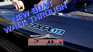 NEW 2023 Skeeter ZXR19 walk through and on water impressions [upl. by Englis]