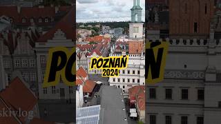 Old Town Poznań in Beautiful Country Poland 🇵🇱 travelinpoland beautyofpoland bigcity poznań [upl. by Atinrev]