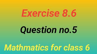 Class 6 Math Newbookghulamyaseenhasni518 [upl. by Krever121]