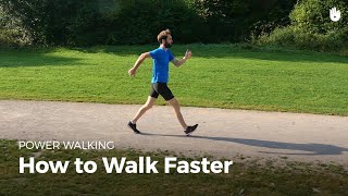 How to Walk Faster  Power Walking [upl. by Stochmal392]