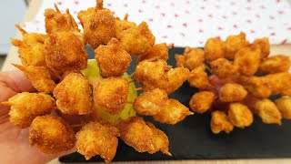 Crispy Chicken Snack  Delicious Chicken Poppers Recipe  Easyvideo [upl. by Aciraj]