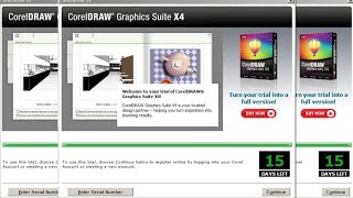Cara Instal Coreldraw X4 Biar Full Versi [upl. by Jacenta19]