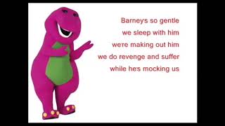 Barney Song Backwards [upl. by Nahij]