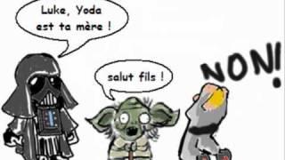 Parodie Star Wars Dark Vador et Luke [upl. by Sivrad]