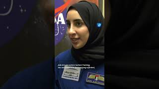 Nora Al Matrooshi ist die erste Astronautin aus den Vereinigten Arabischen Emiraten NASA raumfahrt [upl. by Benge]