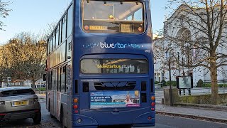 Bluestar Wrightbus Eclipse Gemini Volvo B7TL D7C 72LZF LX06 EBK 6908 [upl. by Olen]