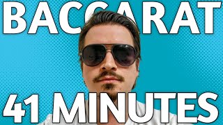 41 minutes of Winning Playing Baccarat [upl. by Noevad]