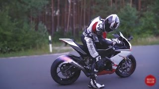 Aprilia RSV4  sc project sound exhaust rev [upl. by Nevs]