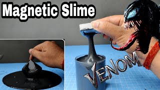 Making Perfect Magnetic Slime  Venom Fluid  Science Behind Magnetic Slime  Ferro Fluid [upl. by Alomeda]