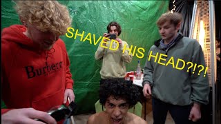 We Shaved His Head  DAN Vlogs [upl. by Rajiv]