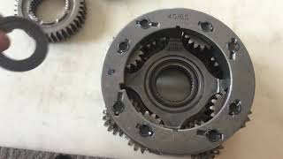 Borg Warner 4485 transfer case planetary gears assembly [upl. by Alleyn]