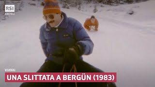 Una slittata a Bergün 1983  Viavai  RSI Archivi [upl. by Linn62]