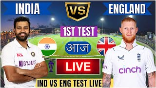 Live IND Vs ENG 1st Test Match Day 4  Cricket Match Today IND vs ENG live 2nd innings livescore [upl. by Wagner]