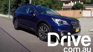 Subaru Outback 25i Premium Video Review  Drivecomau [upl. by Borgeson]