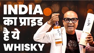 Indri Single Malt Whisky Review  in Hindi  इंडिया का प्राइड है ये व्हिस्की  Cocktailsindia [upl. by Ttirrej]