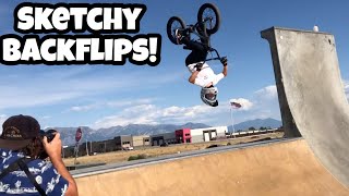 Sketchy Backflips Gabb Wireless amp Woodward Park City [upl. by Victor]