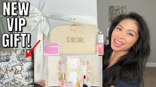 NEW DIOR HOLIDAY SETS amp THE COOLEST VIP GIFT 😍 DIOR BEAUTY LOYALTY PROGRAM PLATINUM GIFT UNBOXING [upl. by Eednarb]