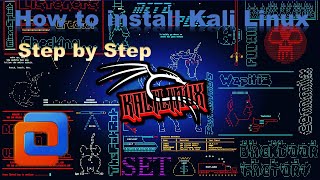 How to install Kali Linux on VMWare Workstation  Step by Step [upl. by Hahnert]